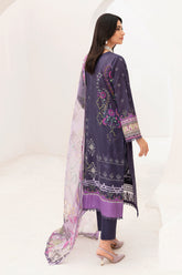 L-1105 | 3PC Unstitched Luxury Lawn Collection Mashaal By Ramsha